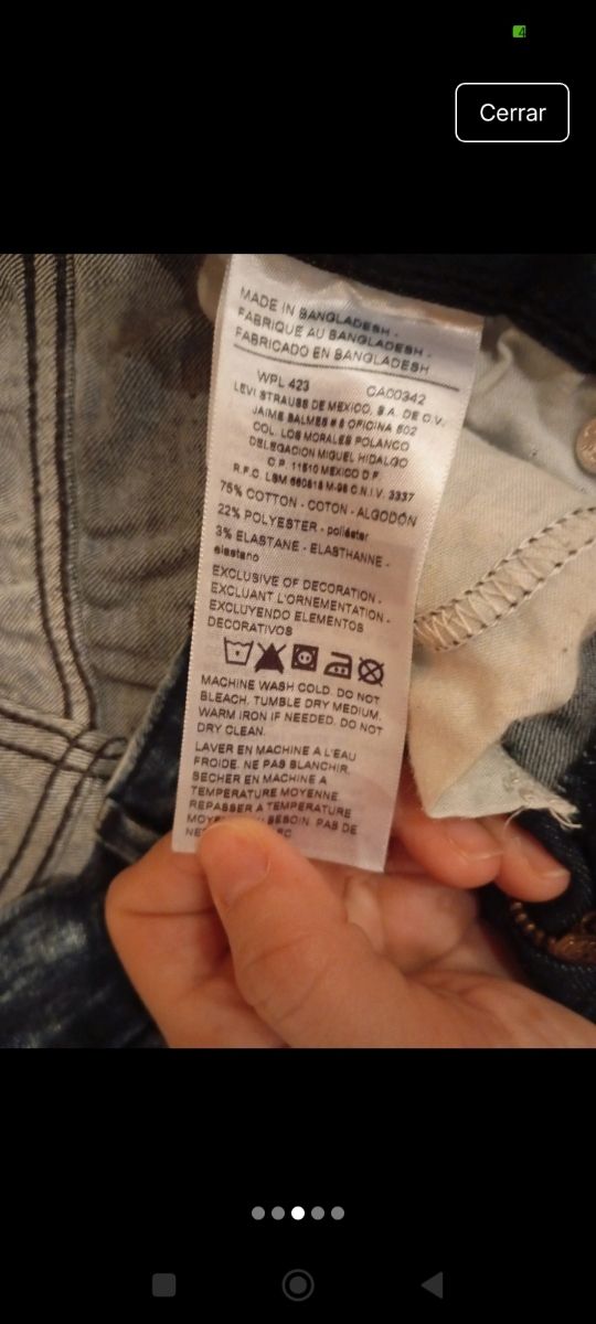 Denizen Levi,s talla s