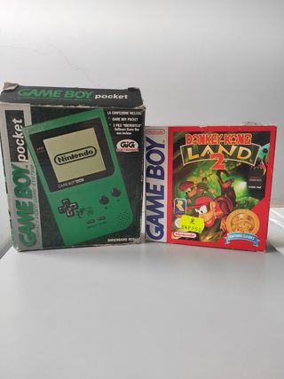 Nintendo Gameboy pocket e Donkey Kong