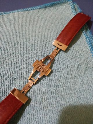 Correa de reloj de piel para Sandoz nuev