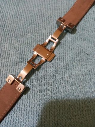 Correa de reloj de piel para Sandoz nuev