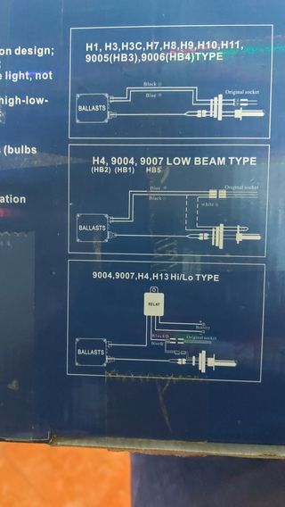 Kit HID XENON H1 6000K