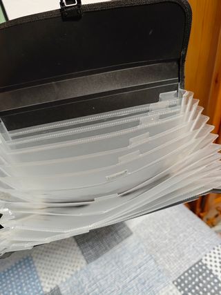 Carpeta acordeón archivadora