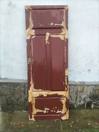 Puerta de madera antigua grande