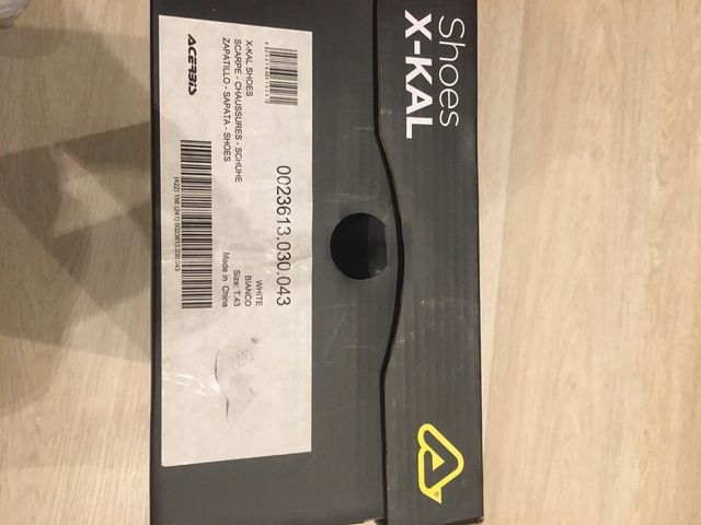 ZAPATILLAS ACERBIS NUEVAS N43