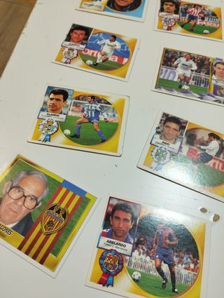 Cromos fútbol antiguos