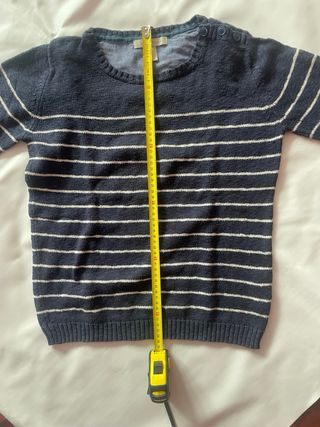 Jersey azul de rayas springfield