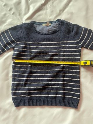 Jersey azul de rayas springfield