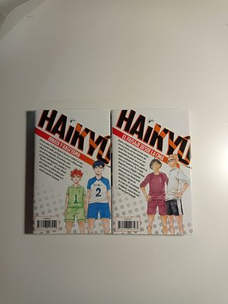 Haikyu tomos