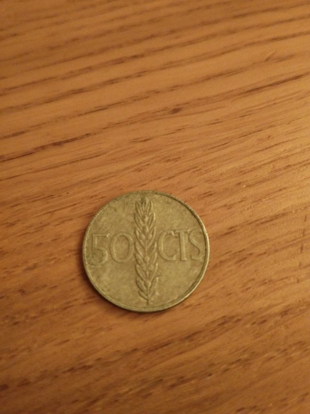 Moneda de 50 céntimos Franco