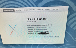 iMac 2009 Perfecto estado