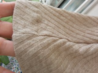 Falda punto fino mujer beige Violeta Mango M