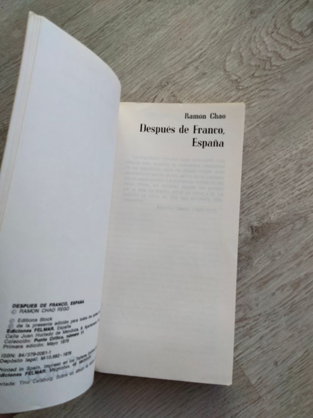 Después de España Franco
