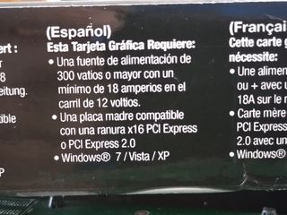 Tarjeta gráfica GeForce 210