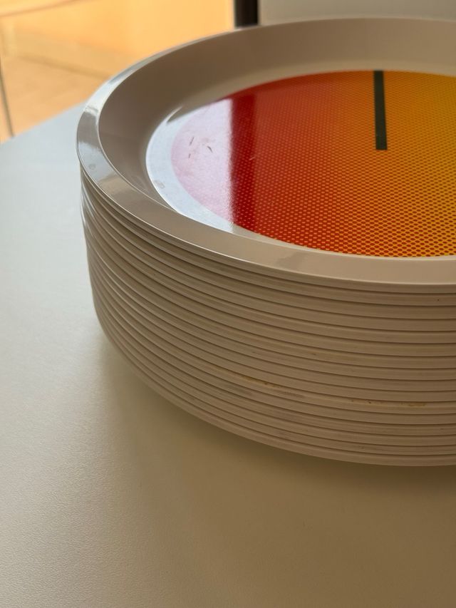 Set 16x Piatti Piani Vintage