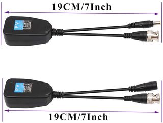 Transmissor Vídeo AAOTOKK BNC RJ45 HD-CVI/TVI/AHD