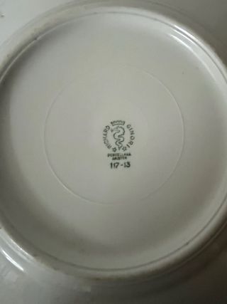 Rarissimo piatto 1945 Inps