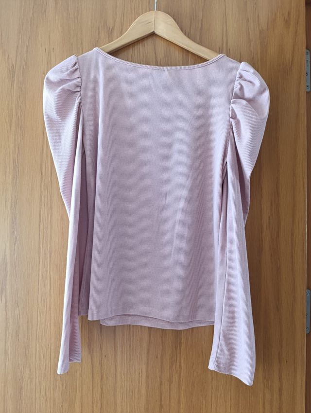 CAMISETA MANGAS BOMBACHAS