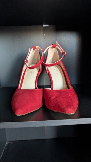 Zapatos de Tacón rojo