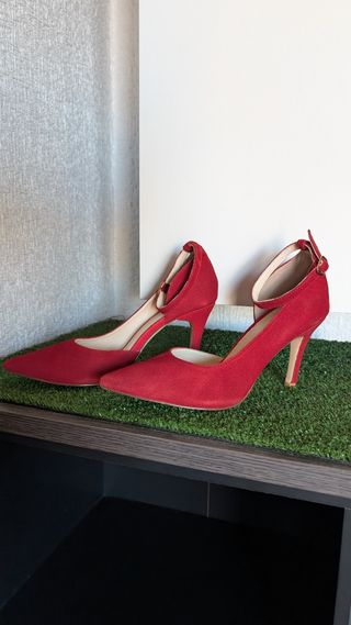 Zapatos de Tacón rojo
