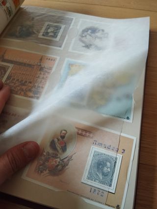 La España contemporánea en sellos de correos