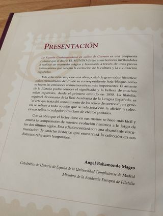 La España contemporánea en sellos de correos