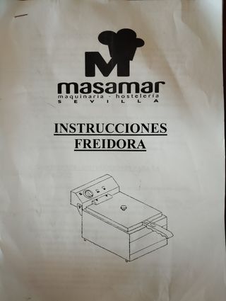 Freidora Masamar 5 litros 3000W CE