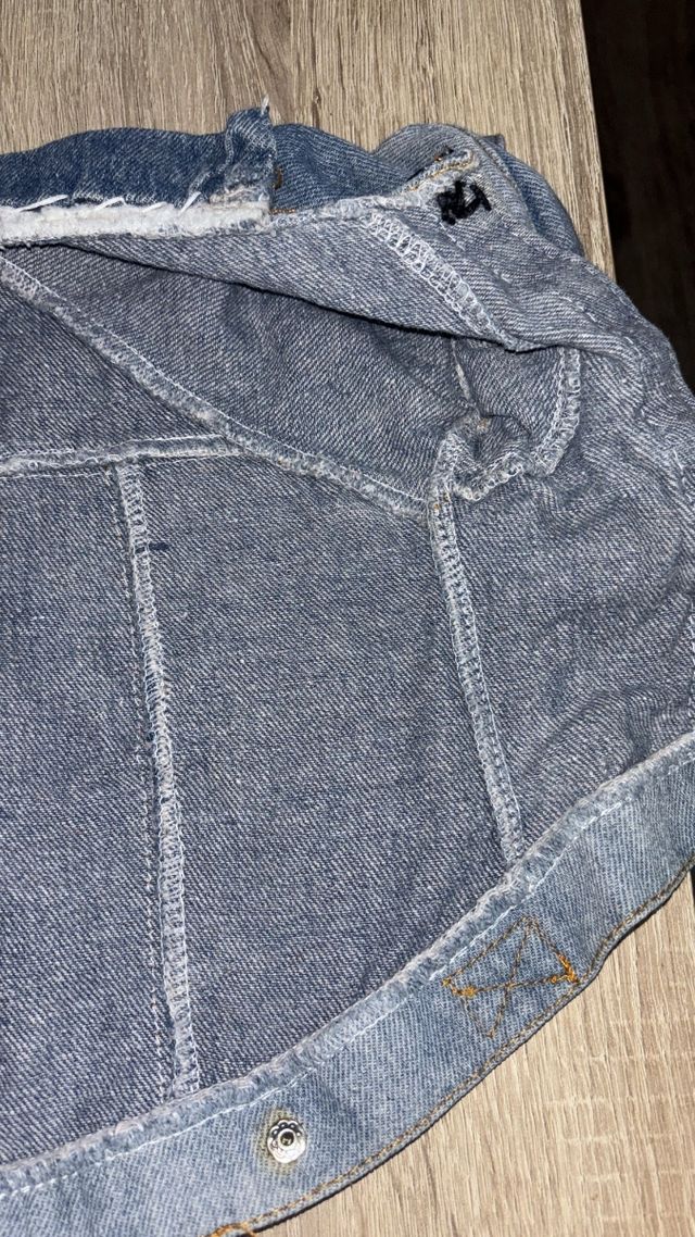 Camiseta vaquera de calavera para perros