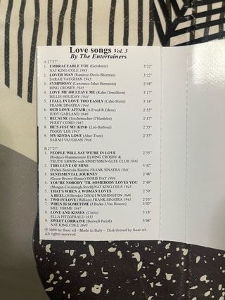 Love Songs Vol.3 audio cassetta originale anni 90