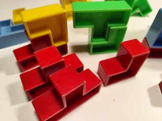 Piezas juego infantil construcción