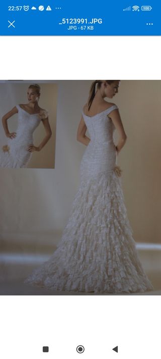 Vestido de novia 