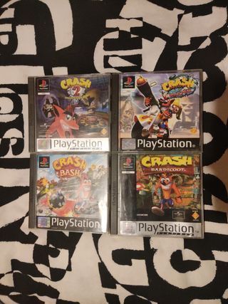 Juegos play 1 Crash Bandicoot 