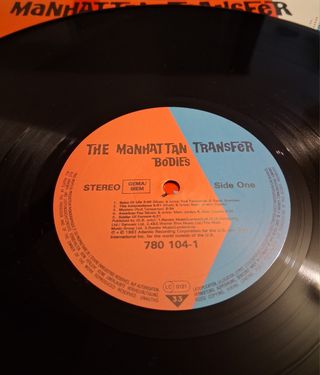 LP-The Manhattan Transfer: "Bodies And Souls"-1983