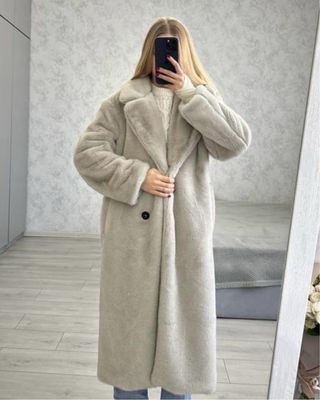Abrigo largo pelo