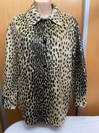 Sobrecamisa efecto pelo zara