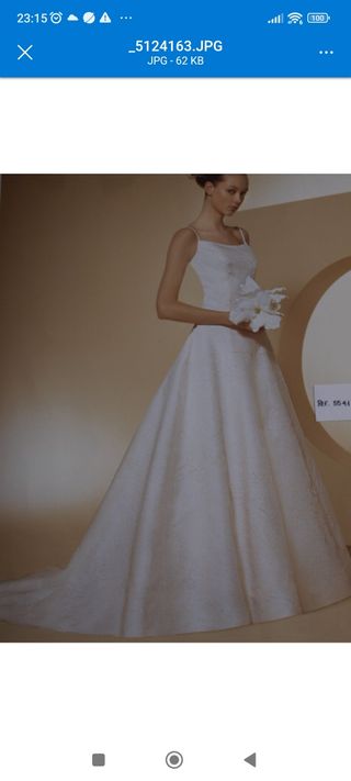 Vestido de novia 