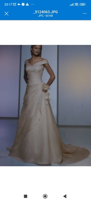 Vestido de novia 