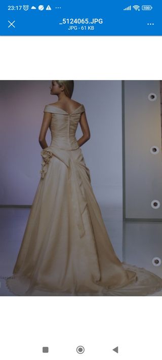 Vestido de novia 