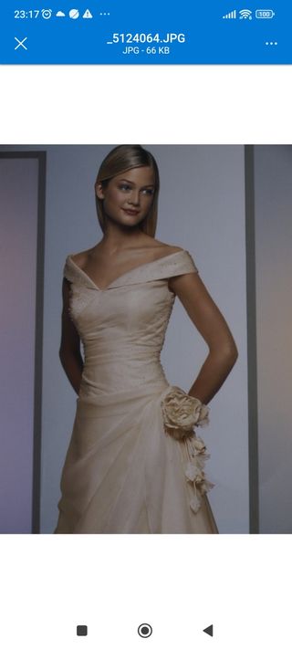 Vestido de novia 
