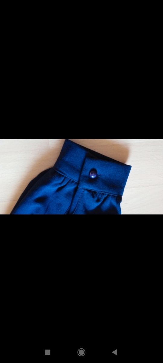 Vestido camisero perlas L