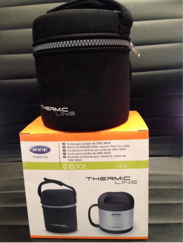 JANE TERMO PARA SOLIDOS 500CC ACERO INOXIDABLE