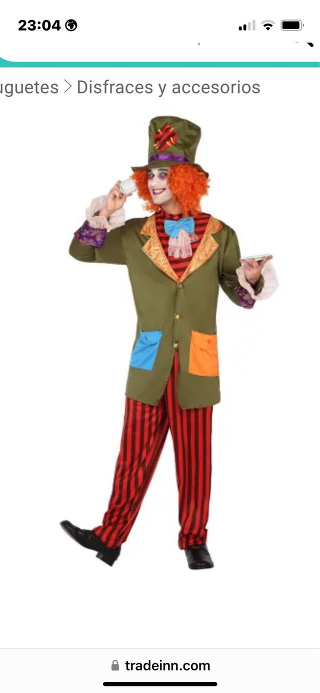 Disfraz Sombrerero