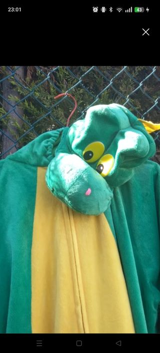 Disfraz dinosaurio familia
