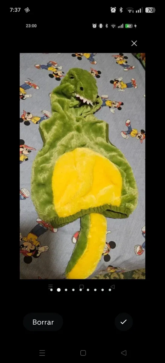 Disfraces dinosaurio familiar, para 3