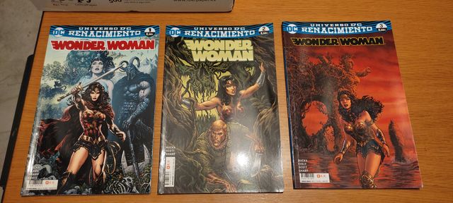 WONDER WOMAN UNIVERSO DC RENACIMIENTO 1 2 3 4 5 6 