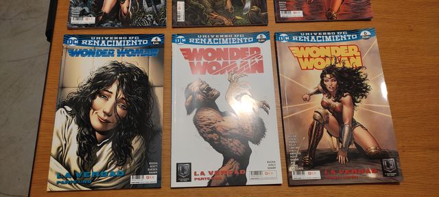 WONDER WOMAN UNIVERSO DC RENACIMIENTO 1 2 3 4 5 6 