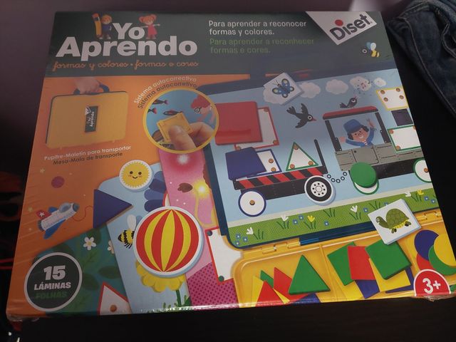 Maletín Yo Aprendo Formas y Colores. Nuevo!