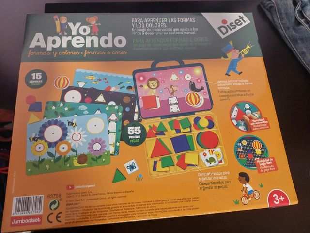 Maletín Yo Aprendo Formas y Colores. Nuevo!