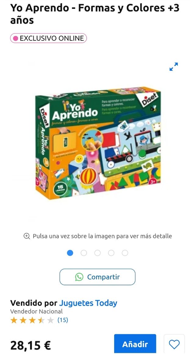 Maletín Yo Aprendo Formas y Colores. Nuevo!