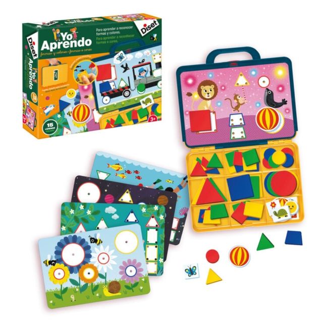 Maletín Yo Aprendo Formas y Colores. Nuevo!