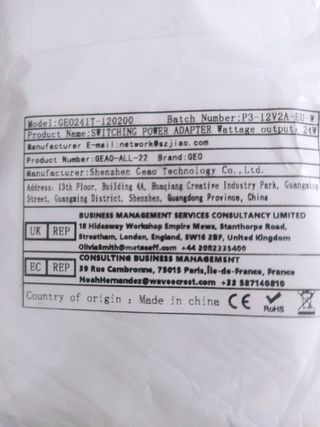Fuente alimentación